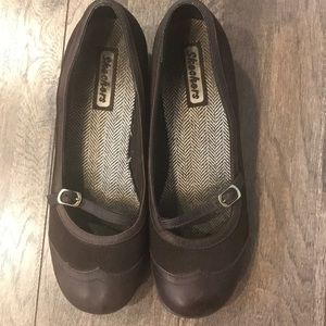 Sketcher brown wedges size 10